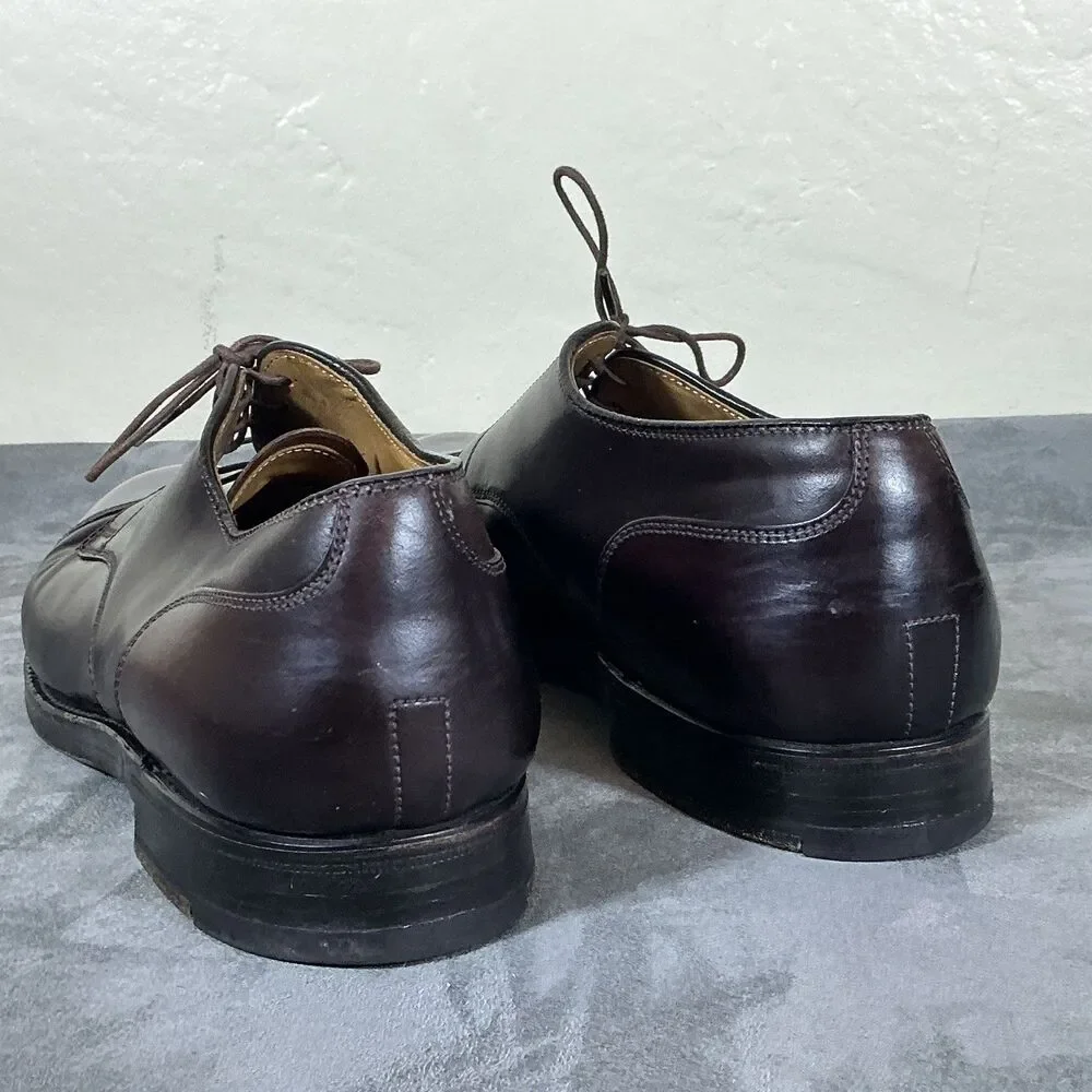 Alden Shell Cordovan 9.5 D Brooks Brothers Color 8 Oxblood Cap Toe Men’s Shoes